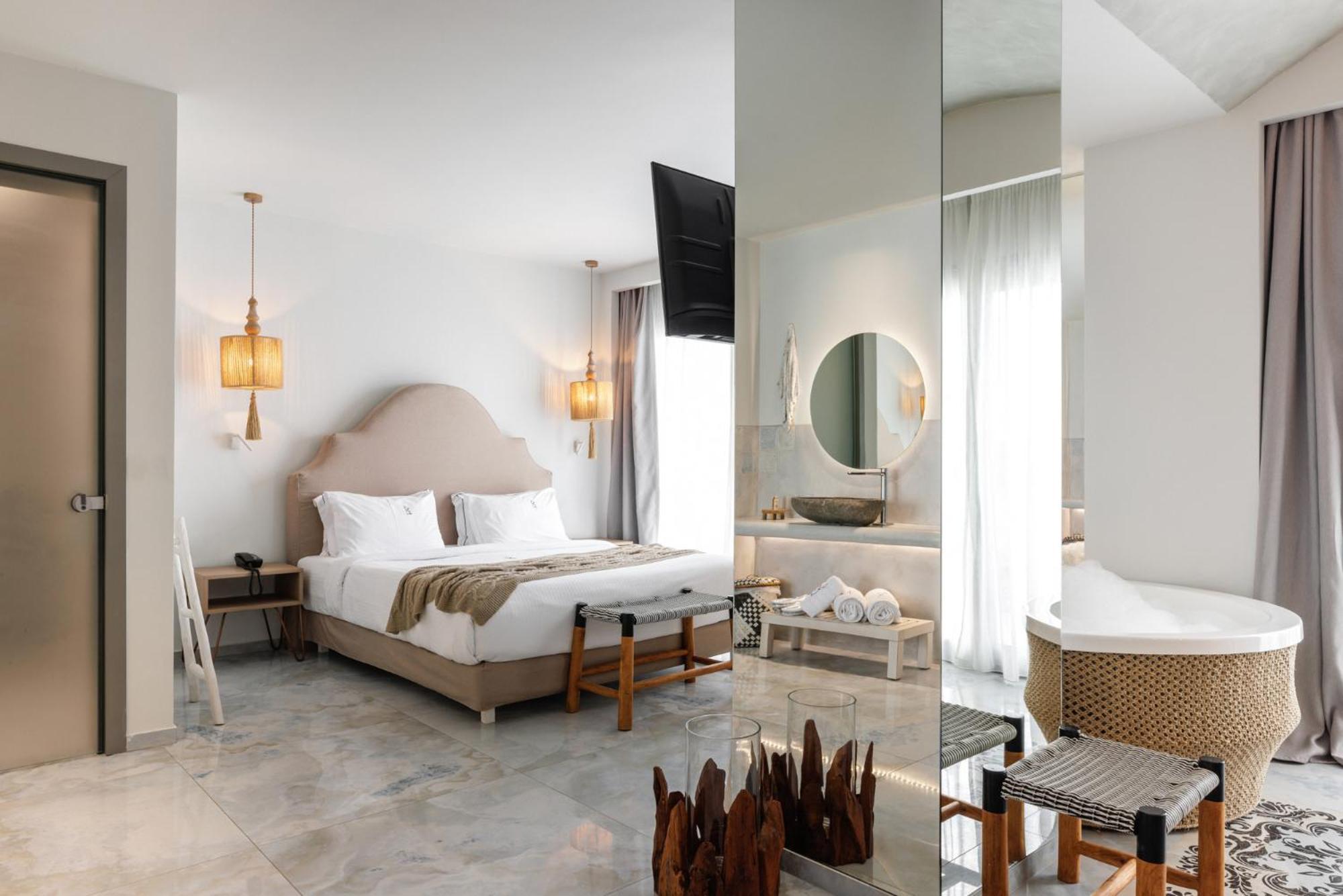 Blue Carpet Luxury Suites Pefkochori Eksteriør bilde